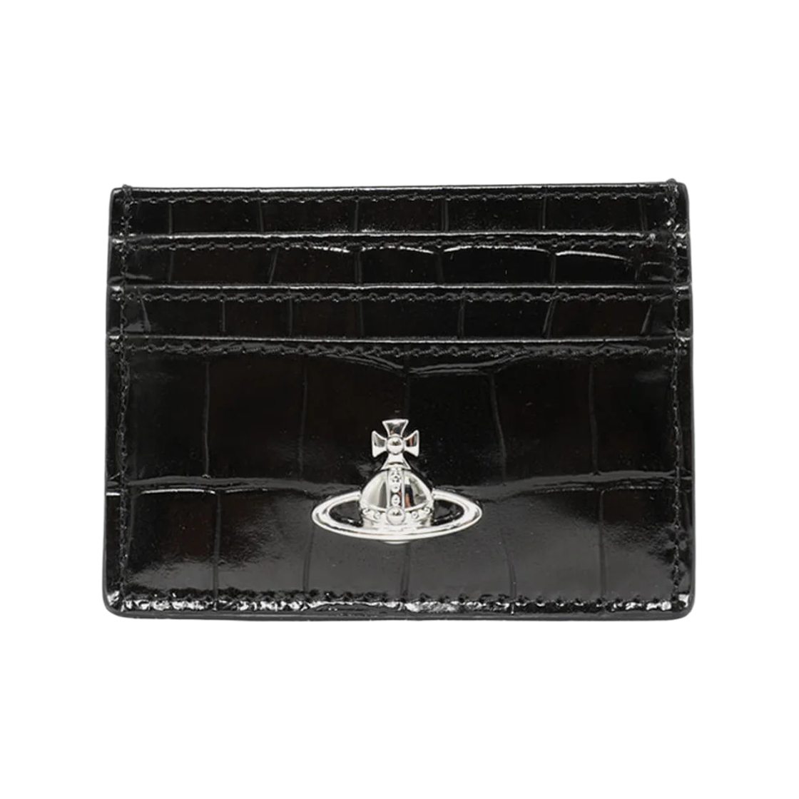 비비안 웨스트우드 오브 카드 홀더 블랙(Vivienne Westwood Orb Card Holder Black)