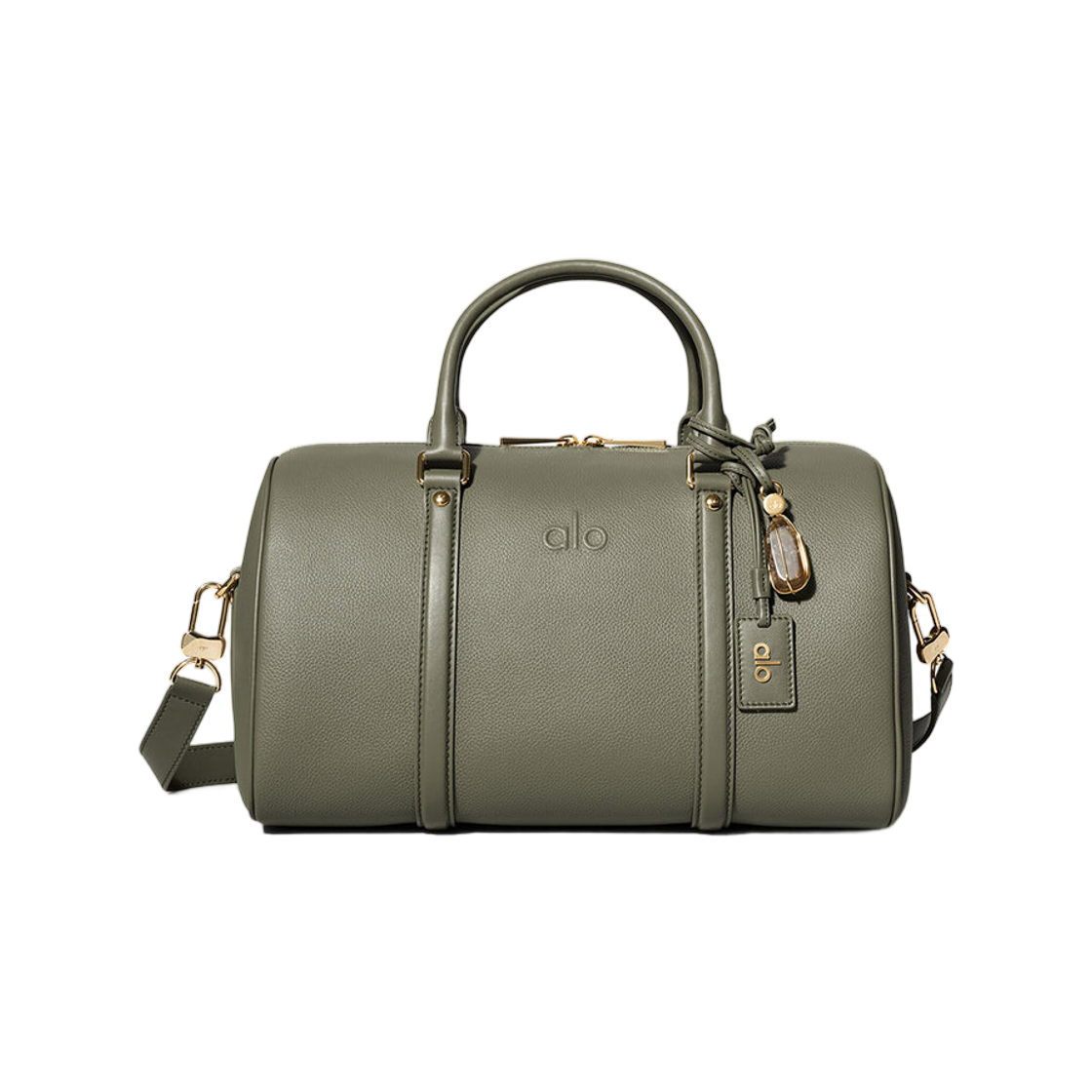A1048U Alo Yoga Daily Voyage Olive Tree Leather