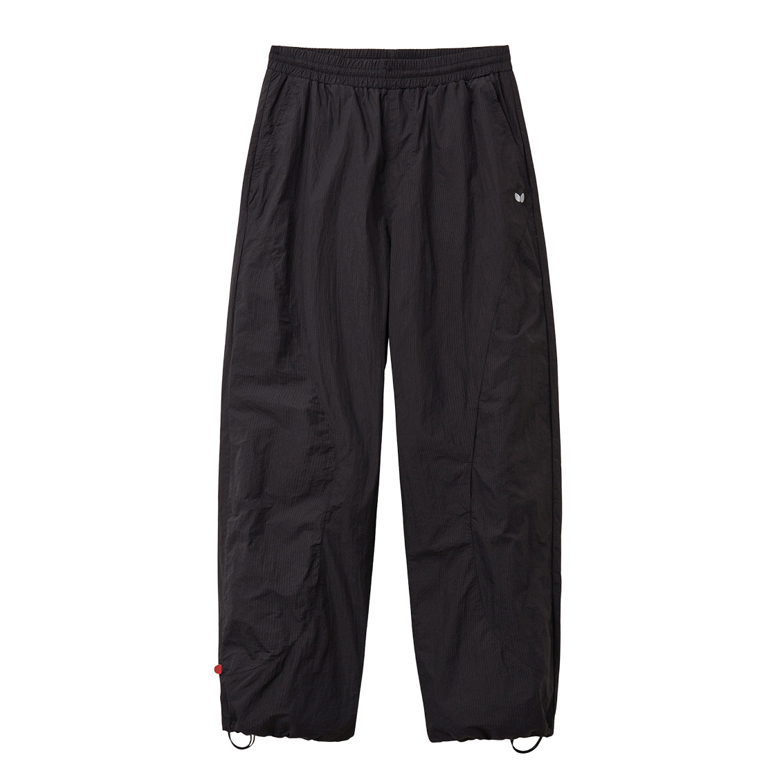 BGS1PT301ABK Butterfly Nylon Ventilation Track Pants Black