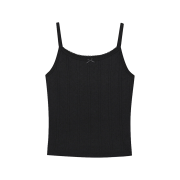 [KREAM 단독] Cou Cou Intimates Women The Picot Tank Regular Black - 26SS