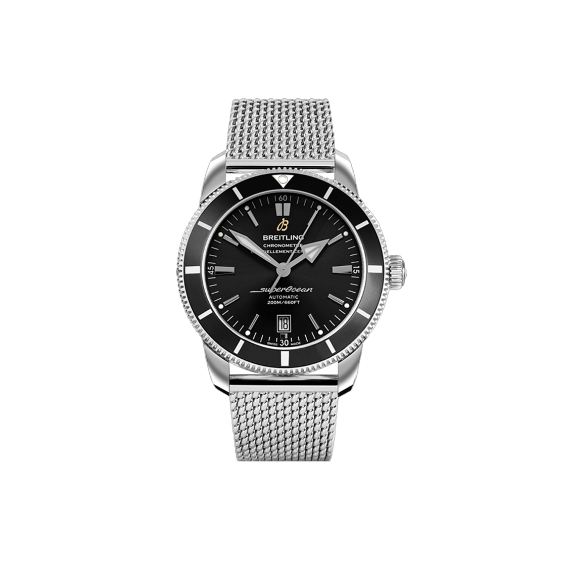 IT3QHBKFQGE9 Breitling Superocean Heritage 46 Black Dial No. 7268