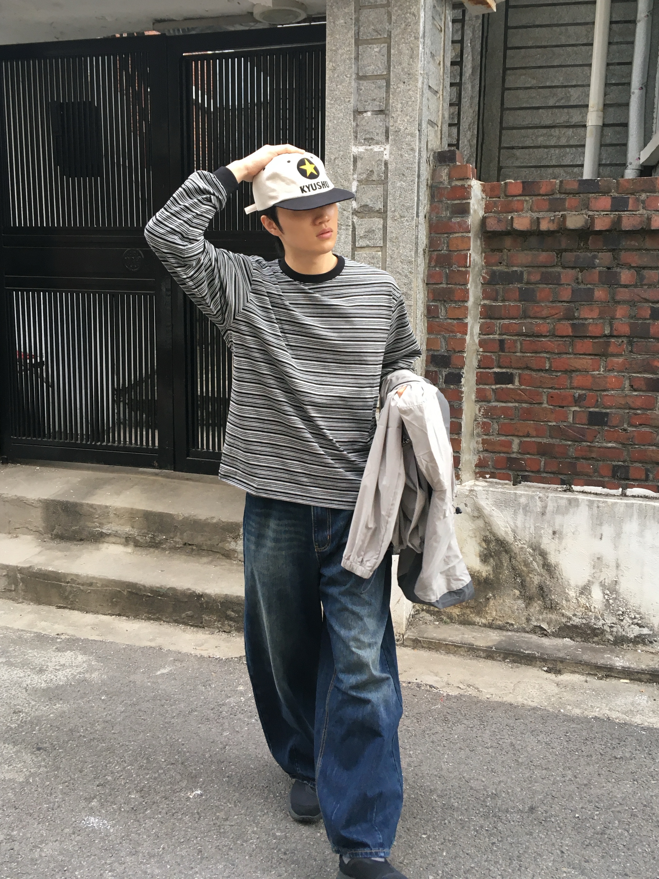 Salomon RX Snug Black Magnet, Aoiro KYUSHU Star ビール Cap 착용 스타일 - 2