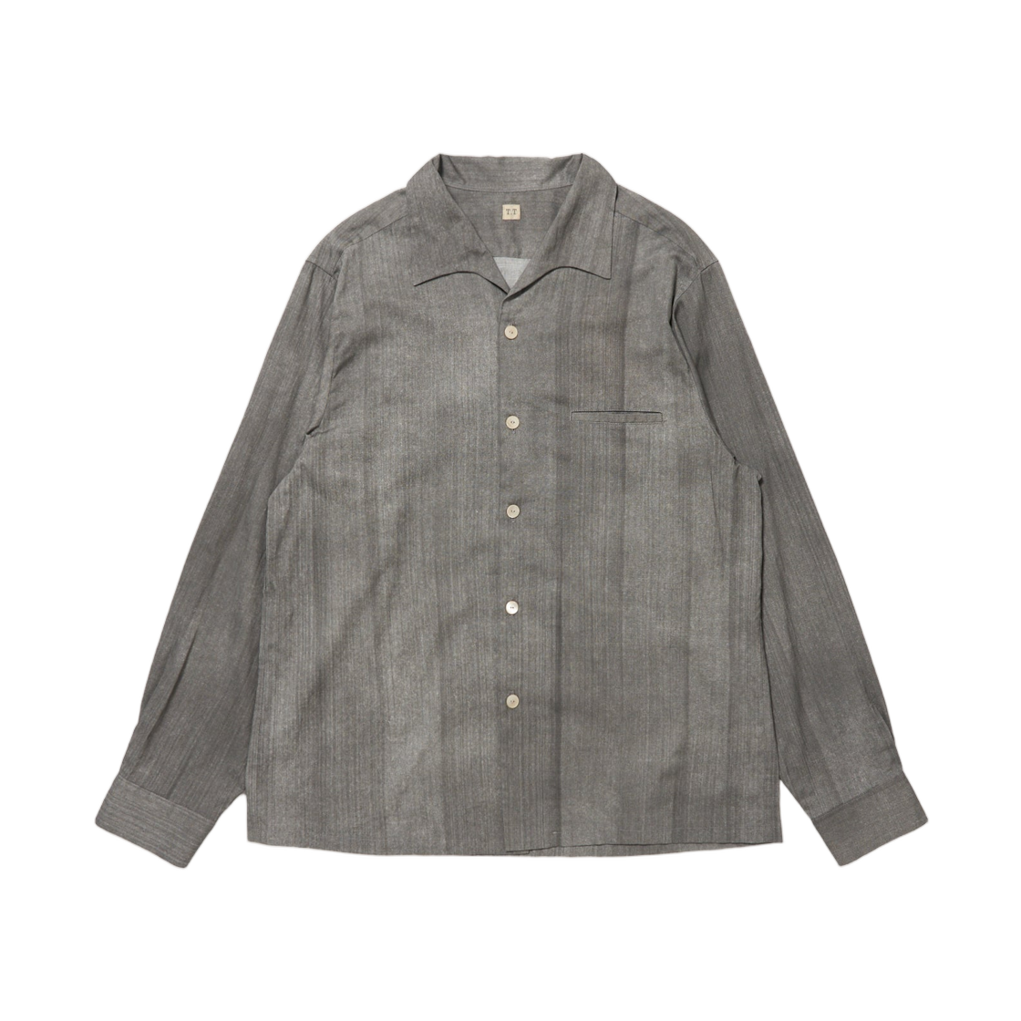 - Taiga Takahashi Lot.108 50S Italian Collar Shirt Hand Drawn Sumi