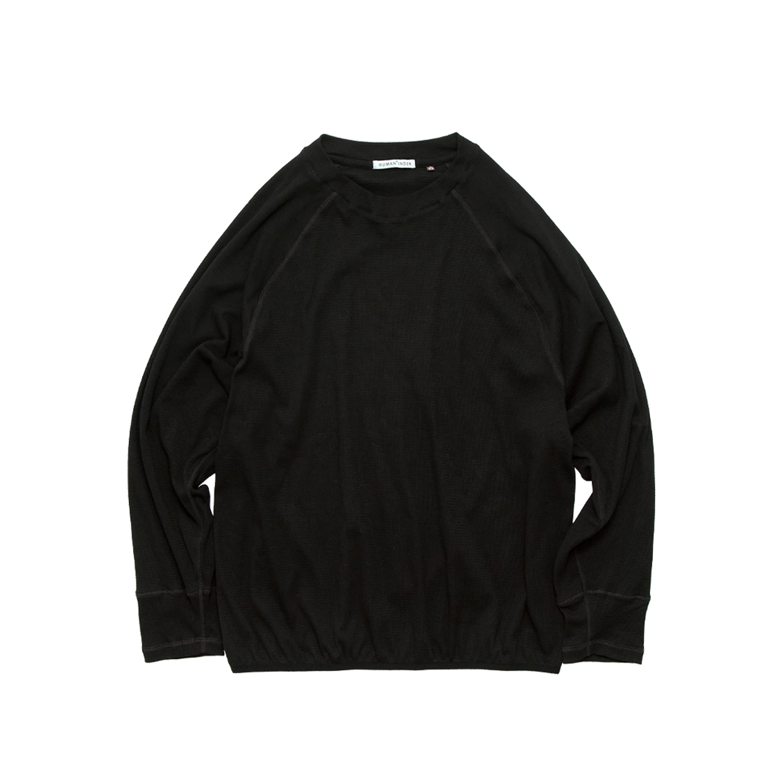 HM6PTL3081B0 Polyteru Human Index Human Thermal Long Sleeves Black