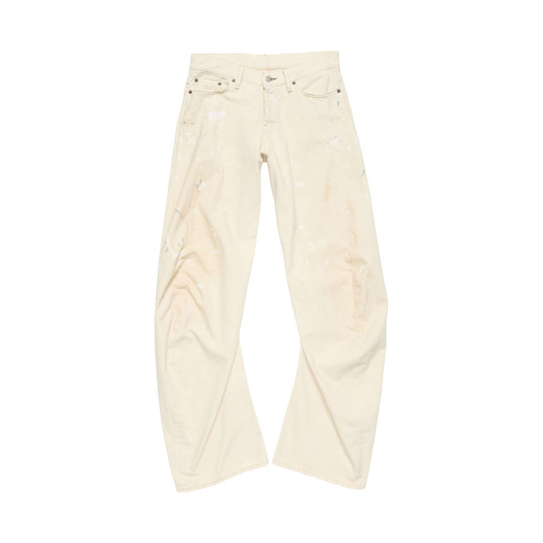 (W) 아크네 스튜디오 루즈 핏 진 2006F 화이트((W) Acne Studios Loose Fit Jeans 2006F White)