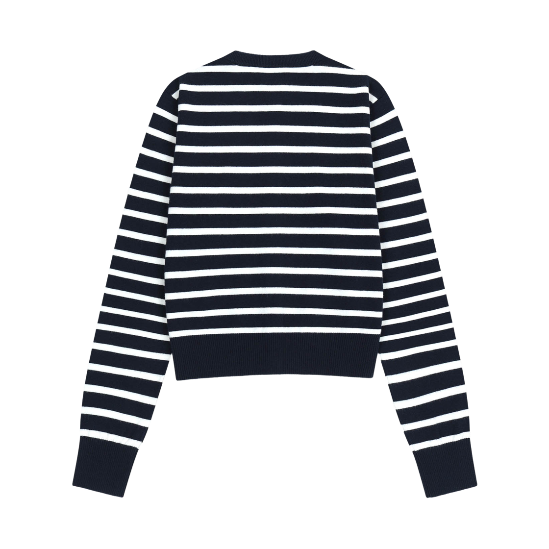 (W) 마리떼 프랑소와 저버 베이직 니트 가디건 셋업 네이비((W) Marithe Francois Girbaud Basic Knit Cardigan Setup Navy) - 2