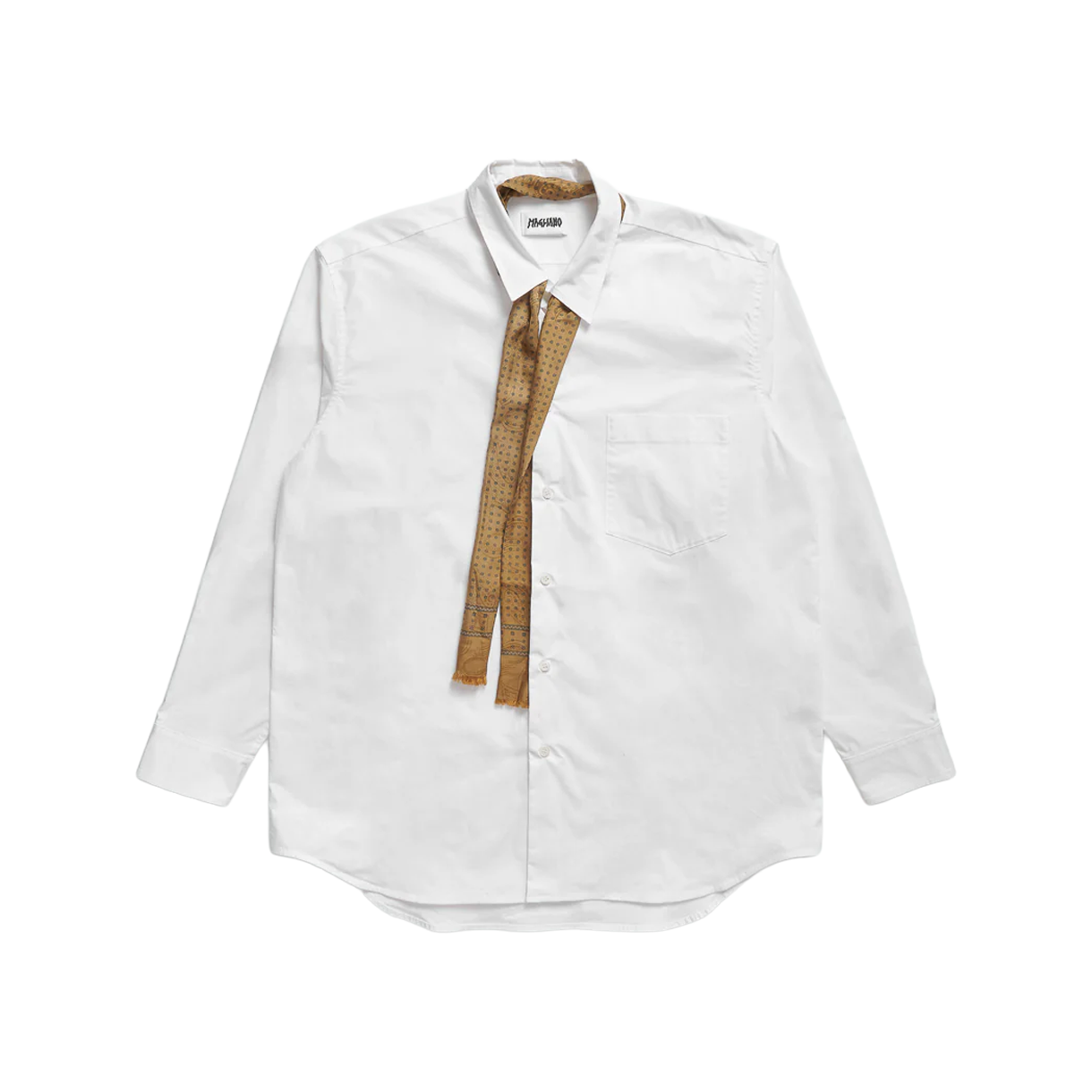 KM6BSHLMG05WT Magliano Crispy Penna Long Sleeve White - 26SS