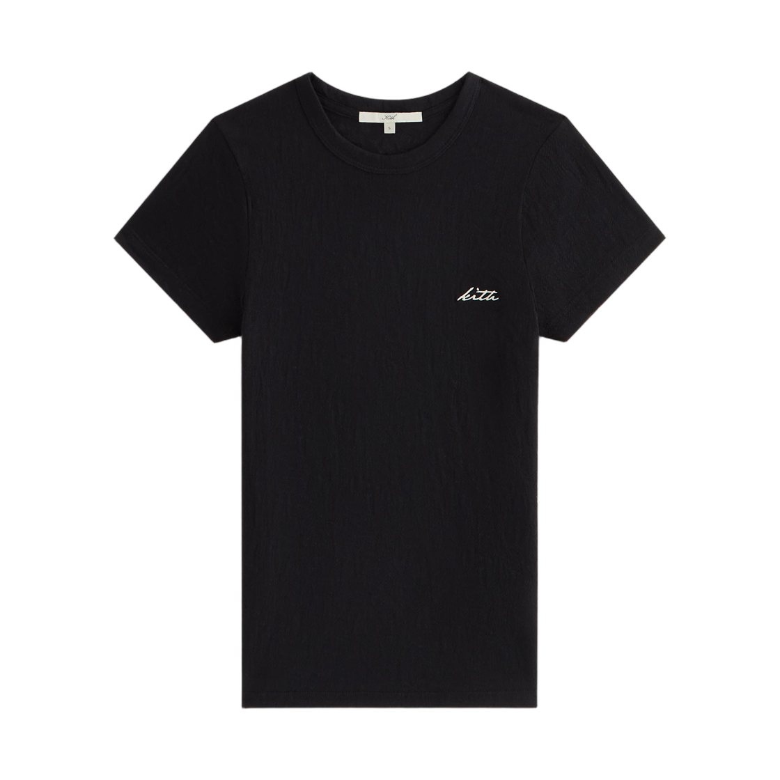 (W) 키스 포 리사 세이지 슈렁큰 레이스 티셔츠 블랙((W) Kith for Lisa Sage Shrunken Lace Tee Black) - 1