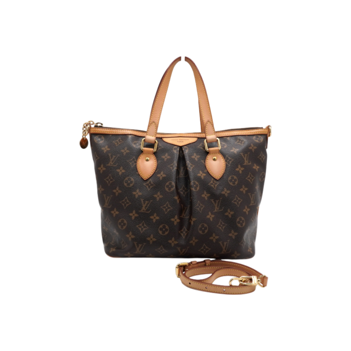 ITE98M8G2C3D Louis Vuitton Monogram Canvas Palermo PM Tote and Shoulder Bag
