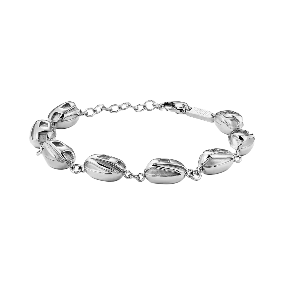 DX1483040 Diesel Dx1483040 Stainless Steel Bracelet Silver