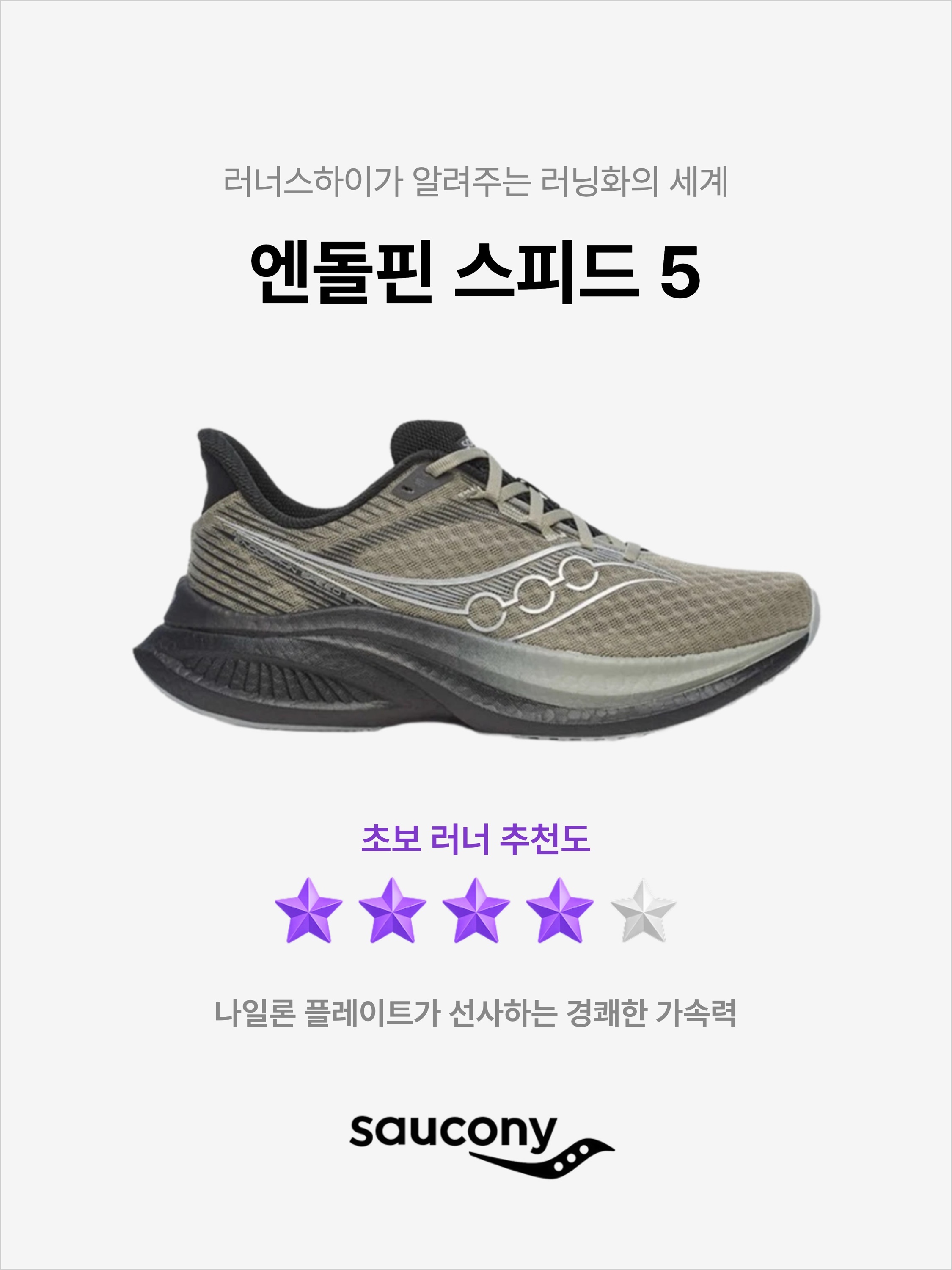 Saucony Endorphin Speed 5 Laurel Black, Saucony Endorphin Speed 5 White Citron 착용 스타일 - 1