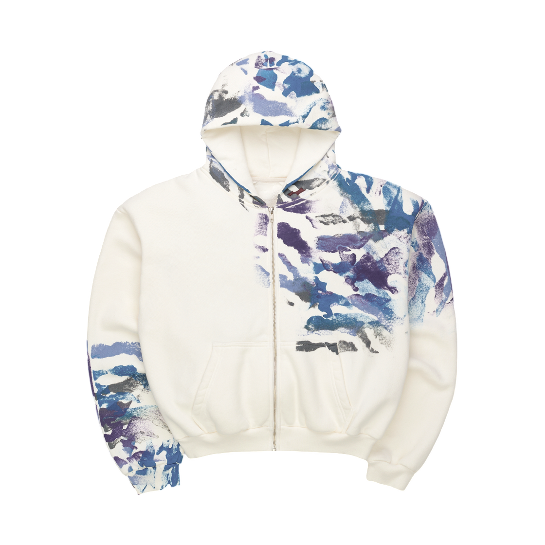 스카이라크 집 후드 웨이브 카모(SKYLRK Zip Hoodie Wave Camo) - 1