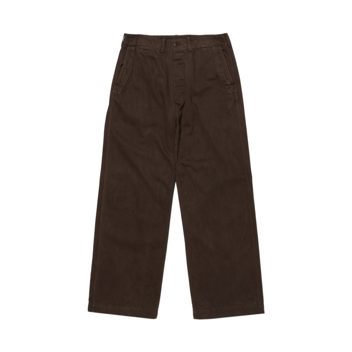 타이가 타카하시 로트 202 엔지니어 트라우저 머드 다이드 브라운(Taiga Takahashi Lot.202 Engineer Trousers Mud Dyed Brown) - 1
