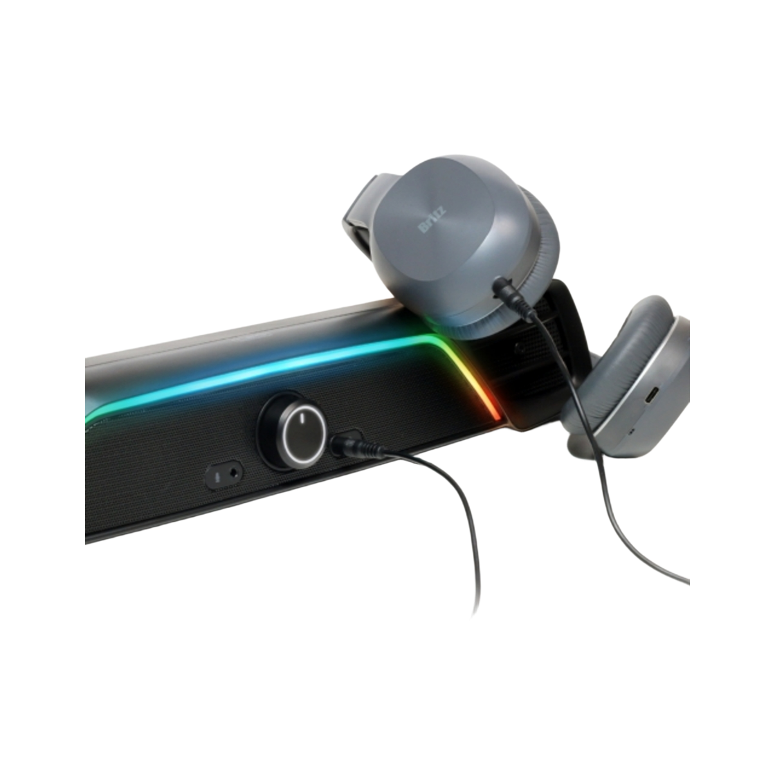 브리츠 BZ-SL2140 게이밍 2채널 PC사운드바 스피커 RGB LED(BRITZ BZ-SL2140 Gaming 2-Channel PC Soundbar Speaker RGB LED) - 3