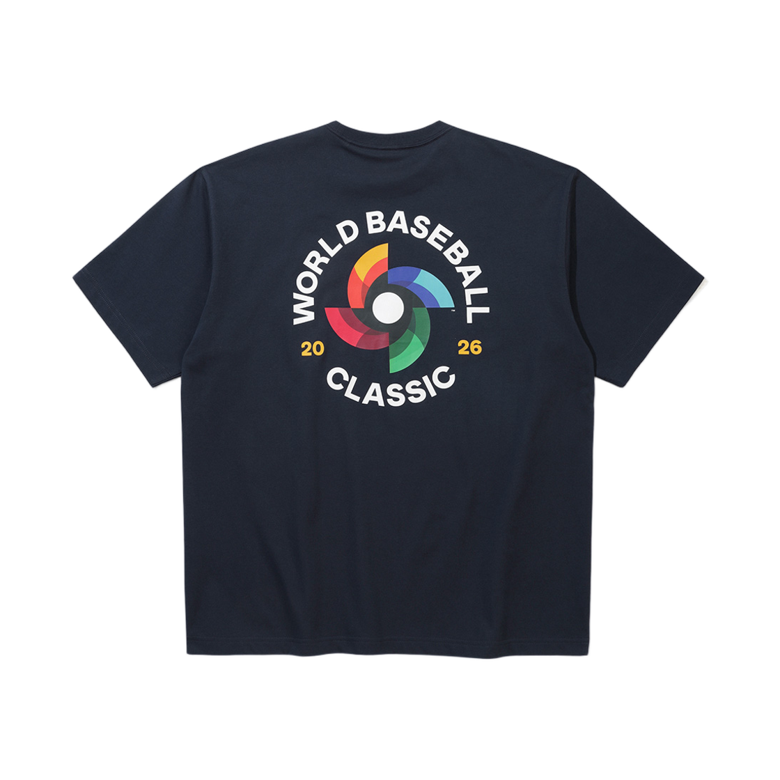 뉴에라 2026 월드 베이스볼 티셔츠 네이비(New Era 2026 World Baseball T-Shirt Navy) - 2