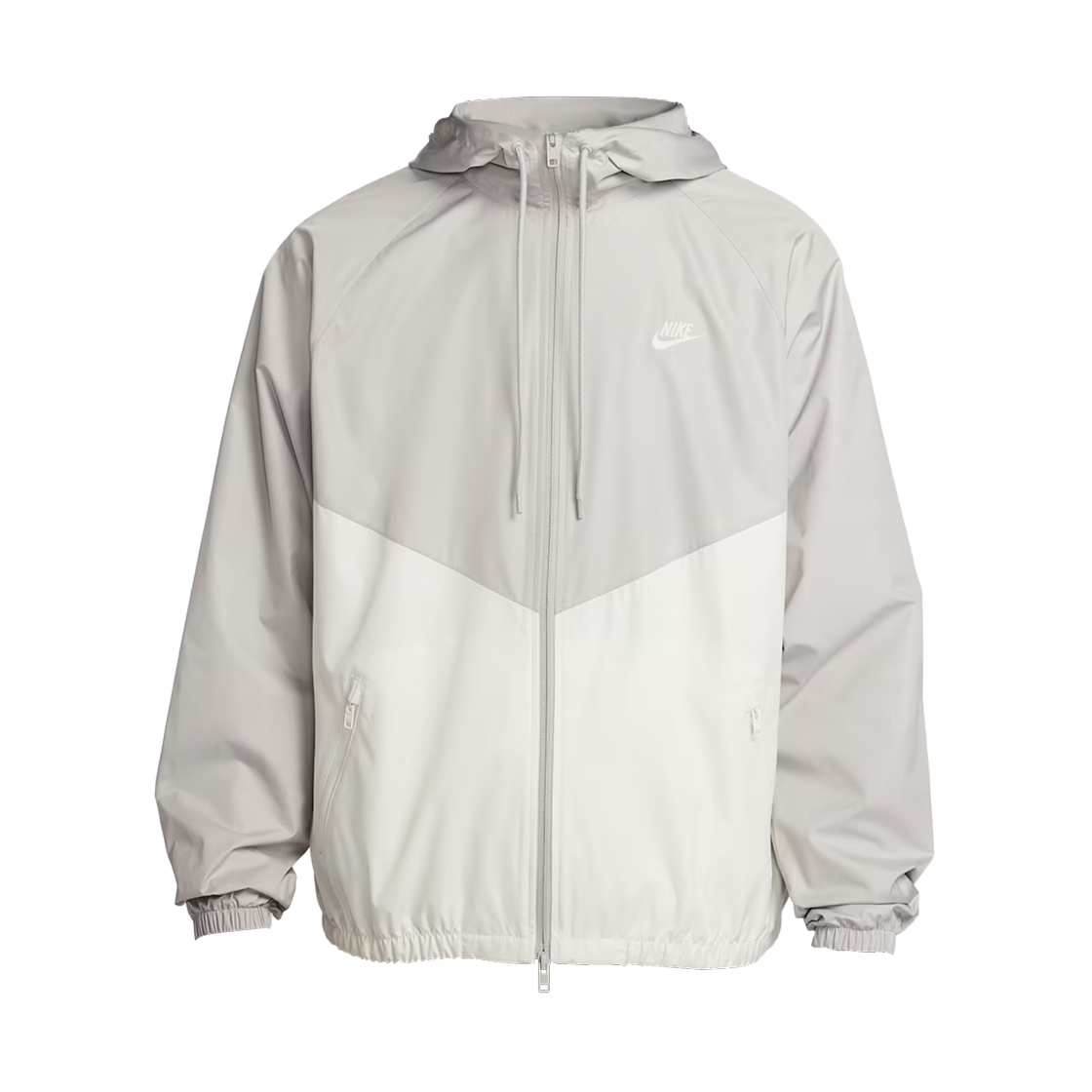 나이키 윈드러너 라인드 자켓 라이트 아이언 오어 세일 - 아시아(Nike Windrunner Lined Jacket Light Iron Ore Sail - Asia)