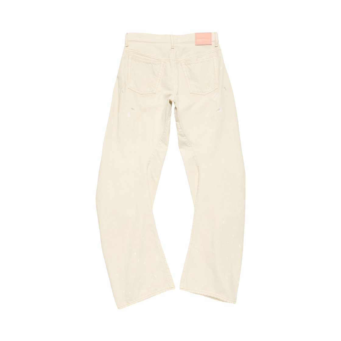 (W) 아크네 스튜디오 루즈 핏 진 2006F 화이트((W) Acne Studios Loose Fit Jeans 2006F White) - 2