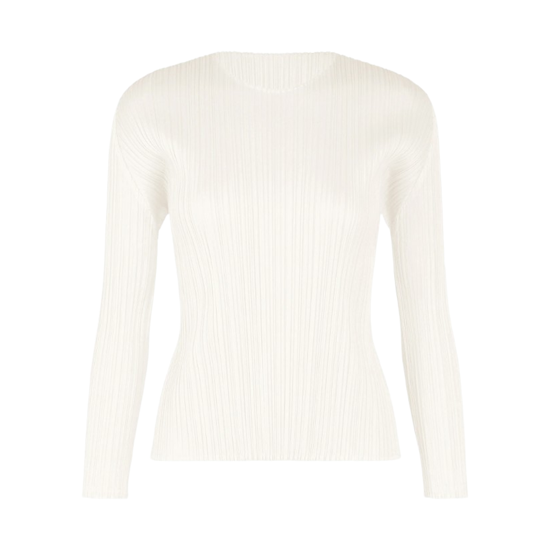 PP61-JK121-01 (W) Pleats Please Issey Miyake MC February Top White