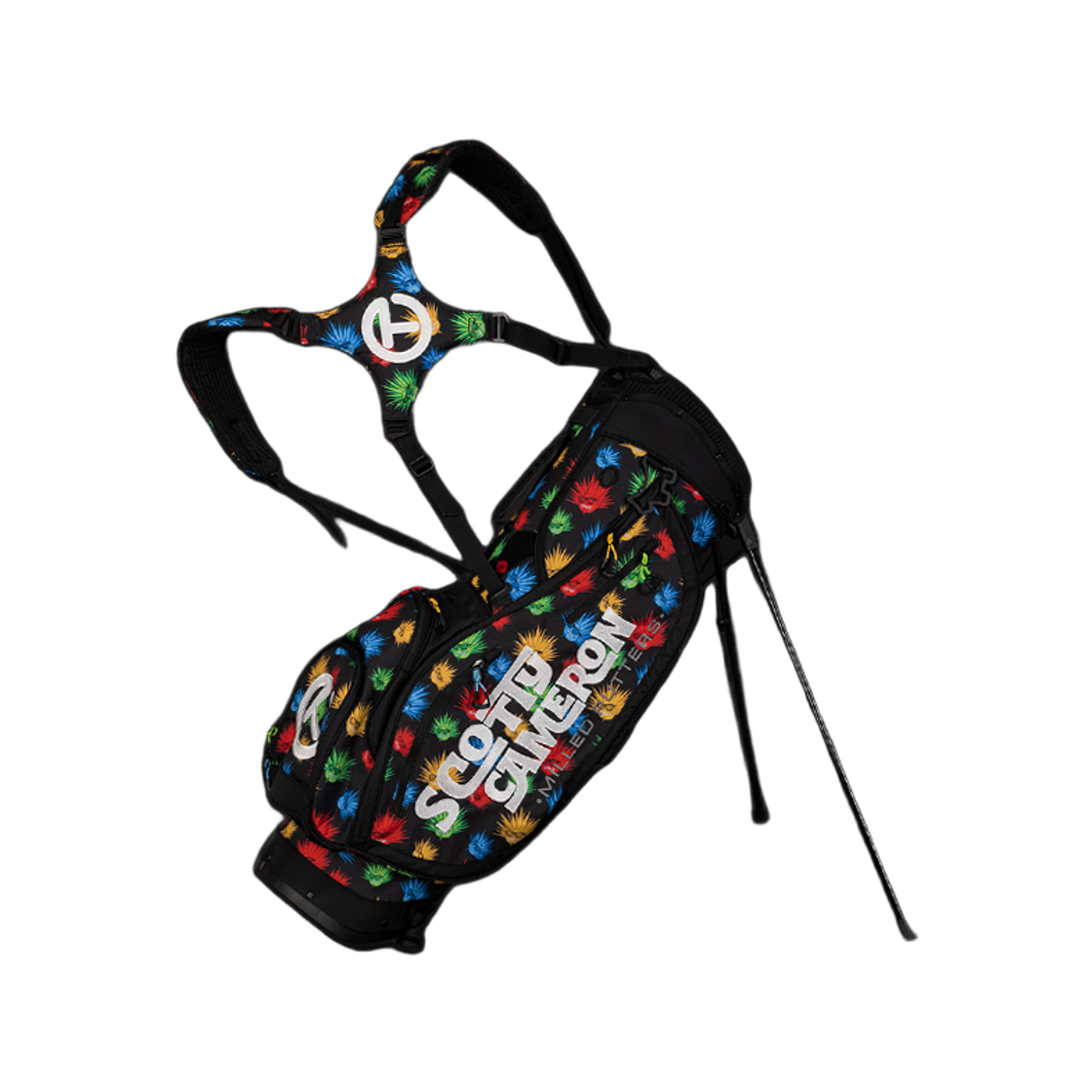 타이틀리스트 스카티 카메론 아가베 맨 익스클루시브 프린트 스탠드백 블루 레드(Titleist Scotty Cameron Agave Man Exclusive Print Stand Bag Blue Red)