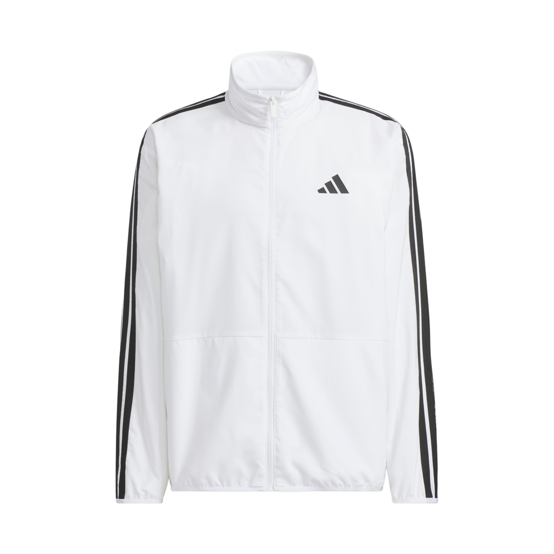 KR8909 Adidas 3S Regular Fit Light Woven Track Top White - KR Sizing