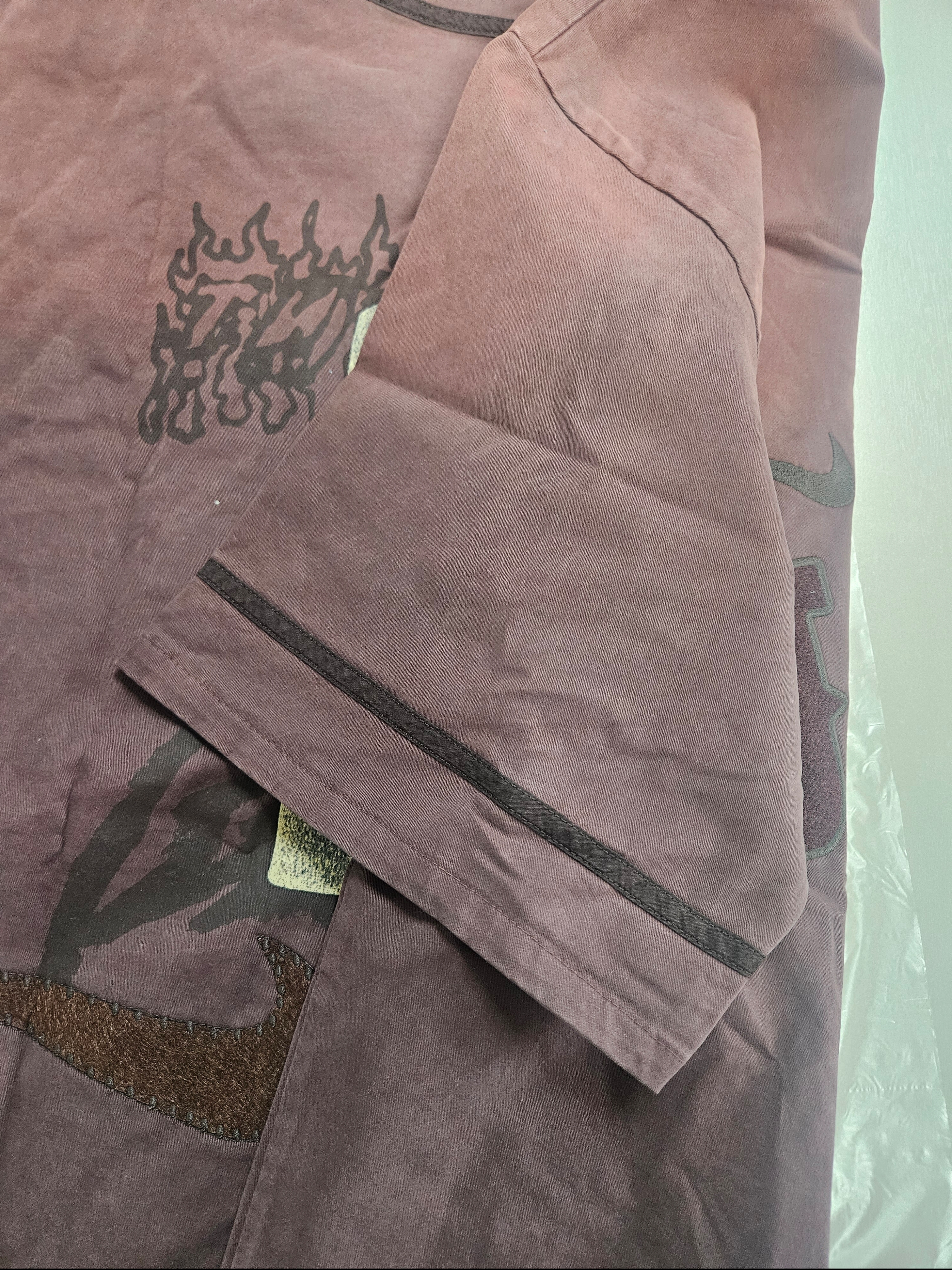 Travis Scott Cactus Jack x Fragment x Nike Tokyo Jack Retro Baseball Jersey Brown 착용 스타일 - 7