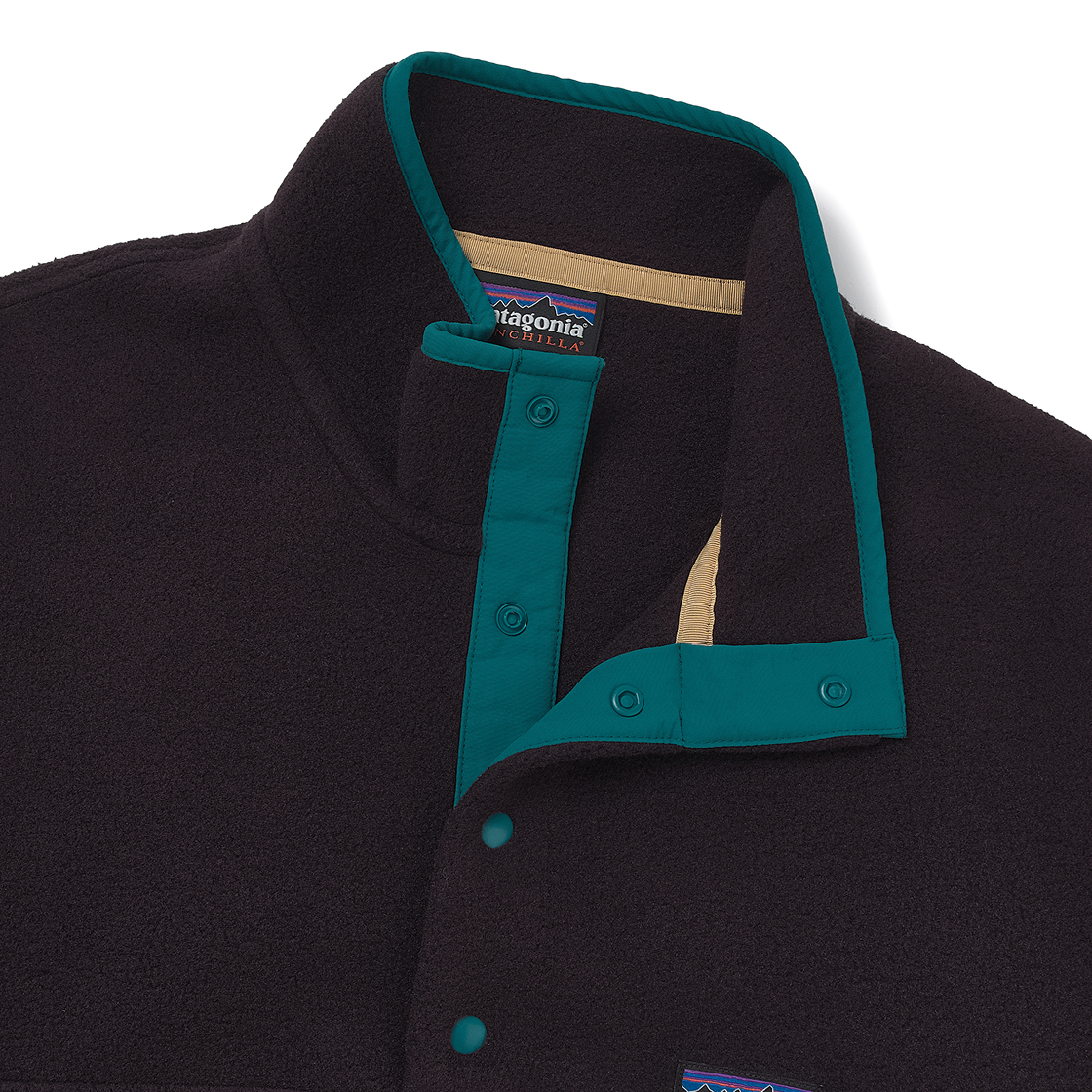 파타고니아 신칠라 스냅티 플리스 풀오버 옵시디안 플럼(Patagonia Synchilla Snap-T Fleece Pullover Obsidian Plum) - 3