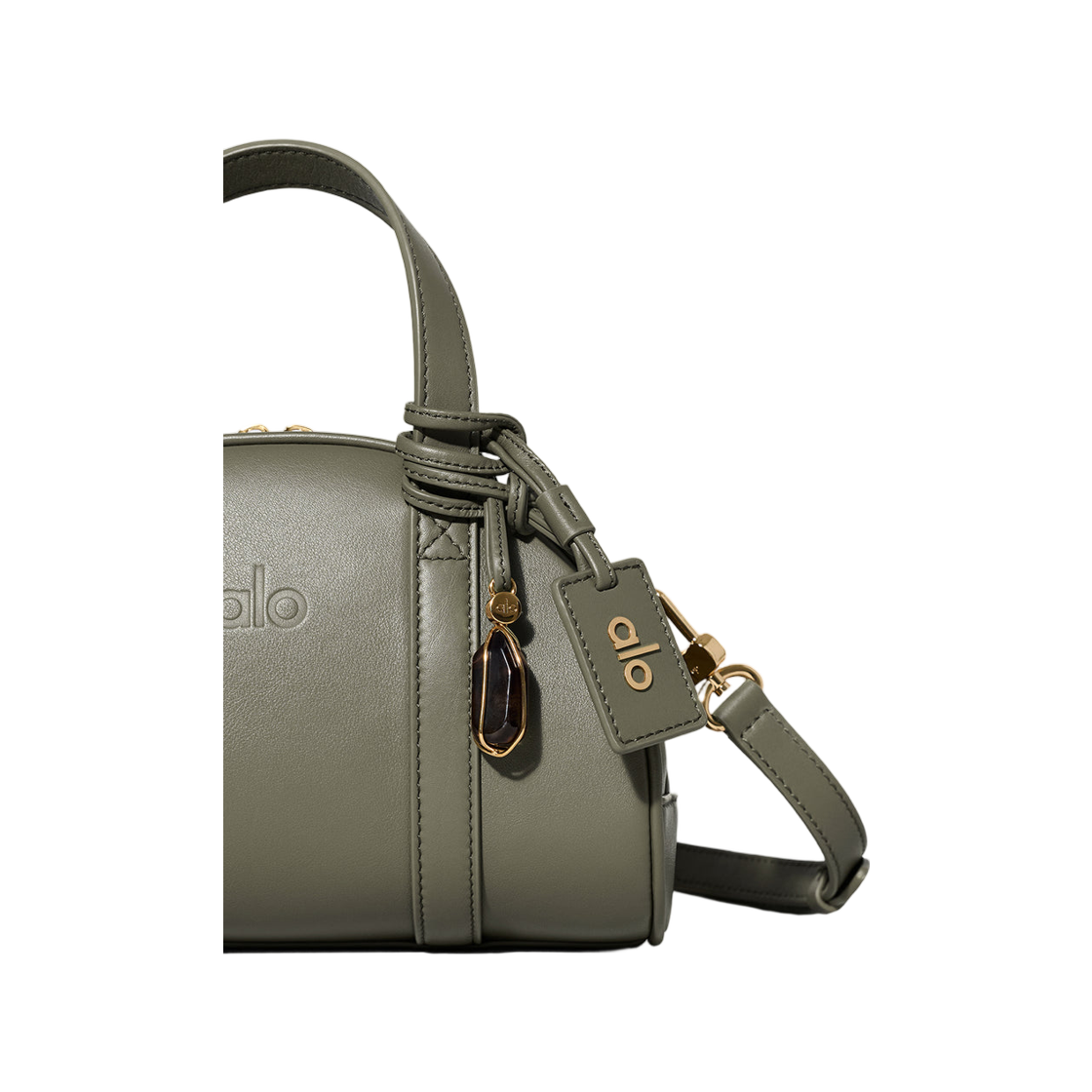 알로 요가 미니 오디세이 올리브 트리 레더(Alo Yoga Mini Odyssey Olive Tree Leather) - 4