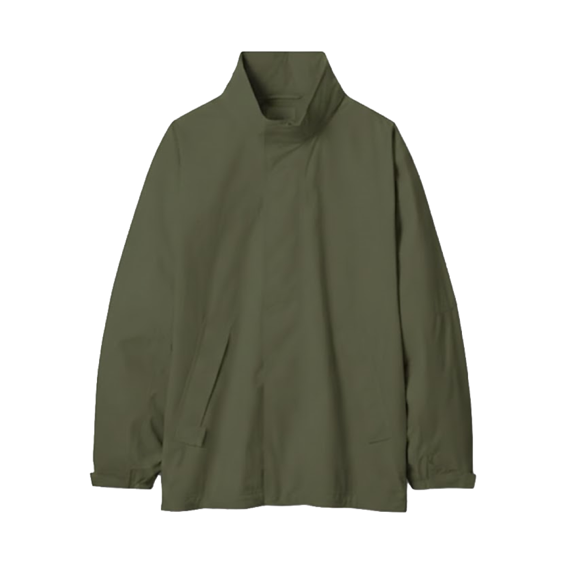 유니클로 x JW 앤더슨 윈드프루프 스탠드 블루종 올리브(Uniqlo x JW Anderson Windproof Stand Blouson Olive)