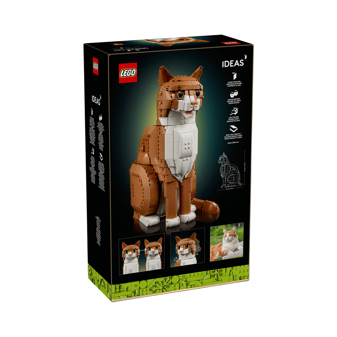 레고 아이디어 치즈 고양이(Lego Ideas Orange Cat) - 2