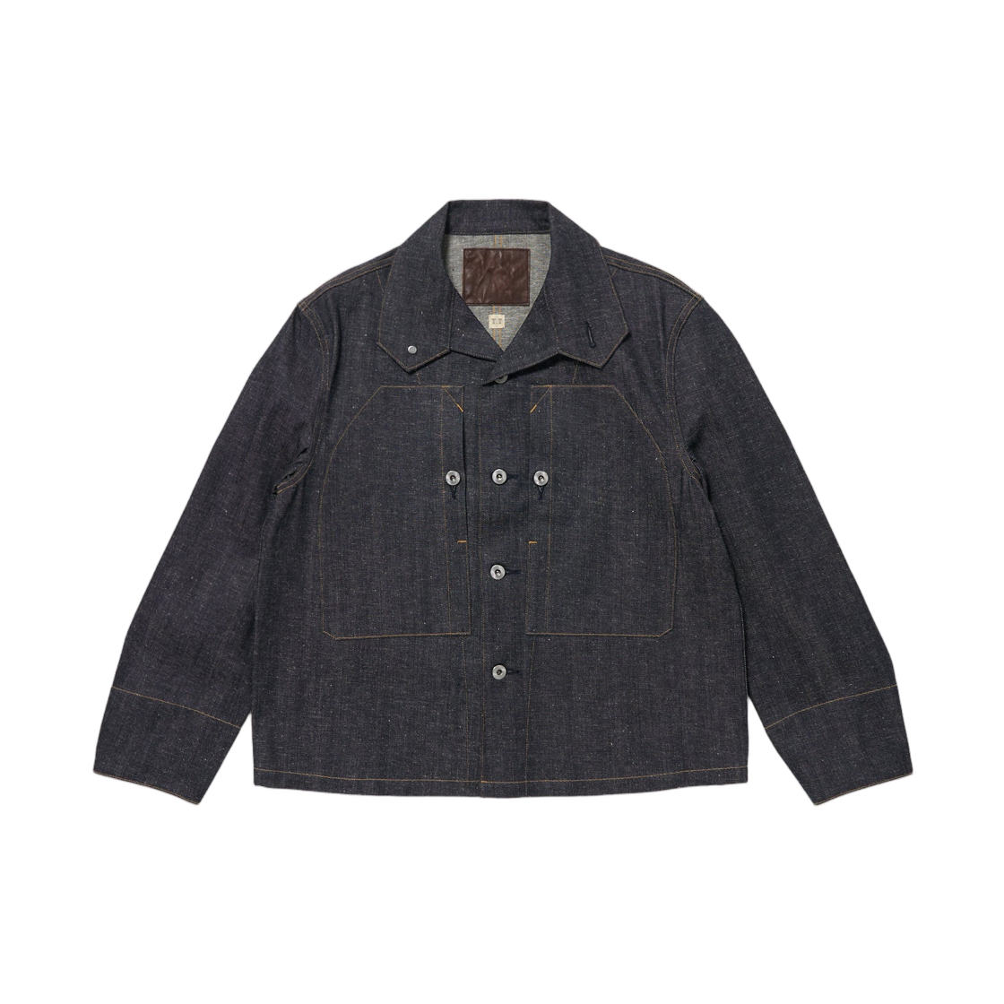 - Taiga Takahashi Lot.715 French Navy Mechanic Jacket Raw Indigo