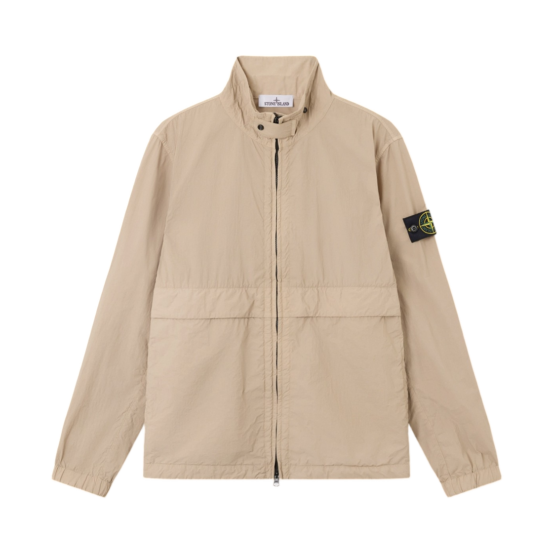 L1S1541000-56S0345-V009A Stone Island 4100056 Nylon Smerigliato-TC Stand Collar Jacket with Anti-Drop Desert - 26SS