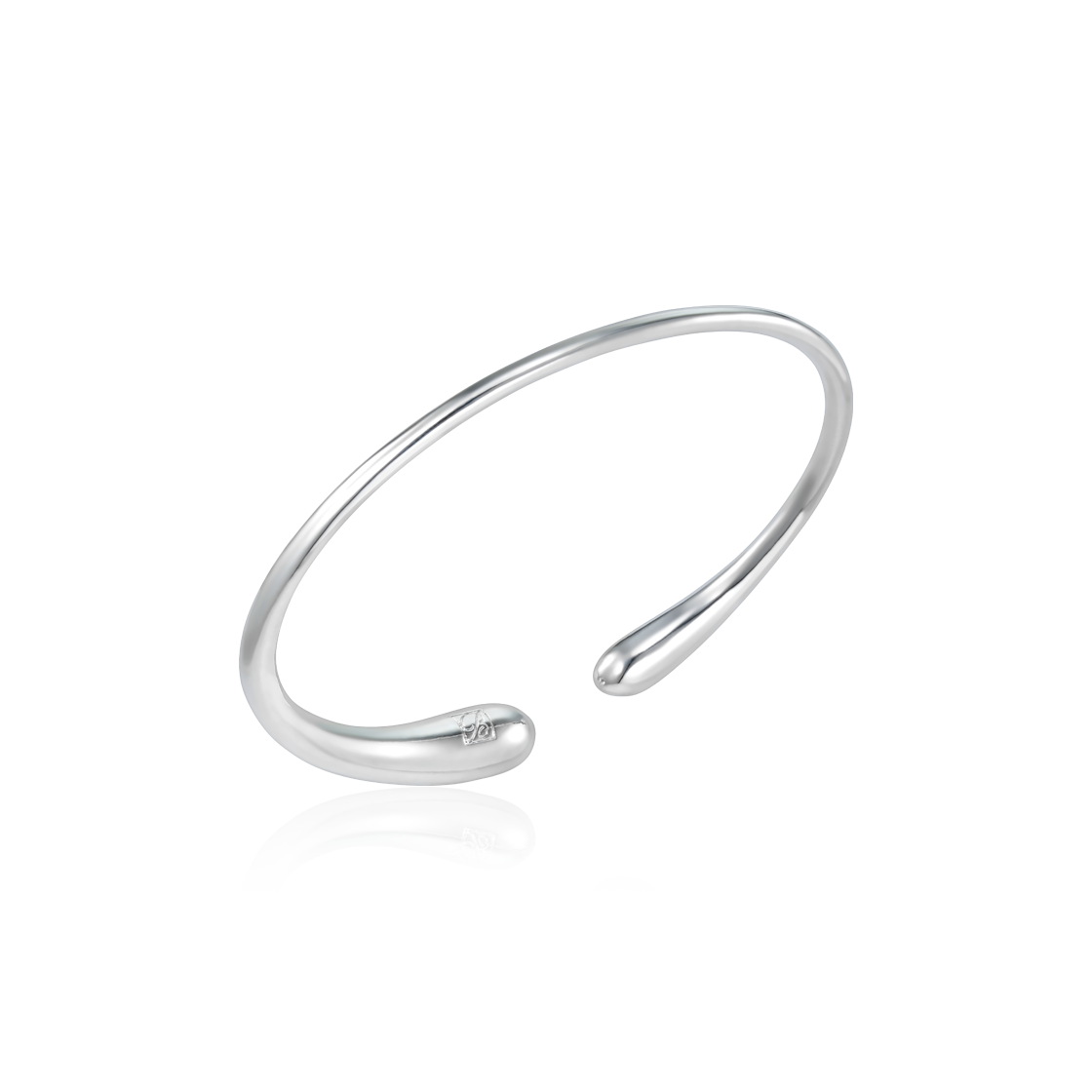 바이위켄드 레인 드롭 뱅글 실버(Byweekend Rain Drop Bangle Silver) - 1