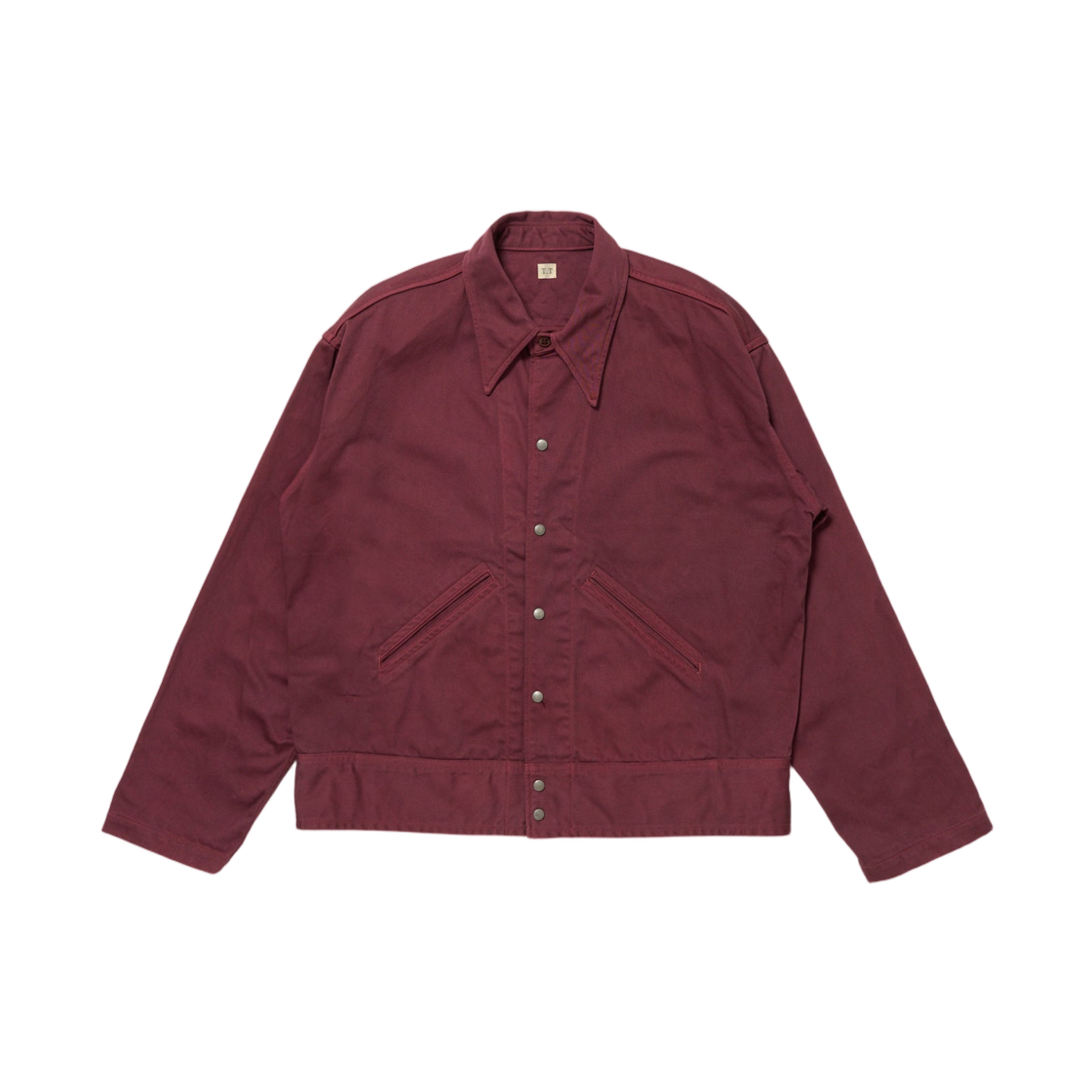 - Taiga Takahashi Lot.324 Usmd Convalescent Jacket Natural Dyed Burgundy