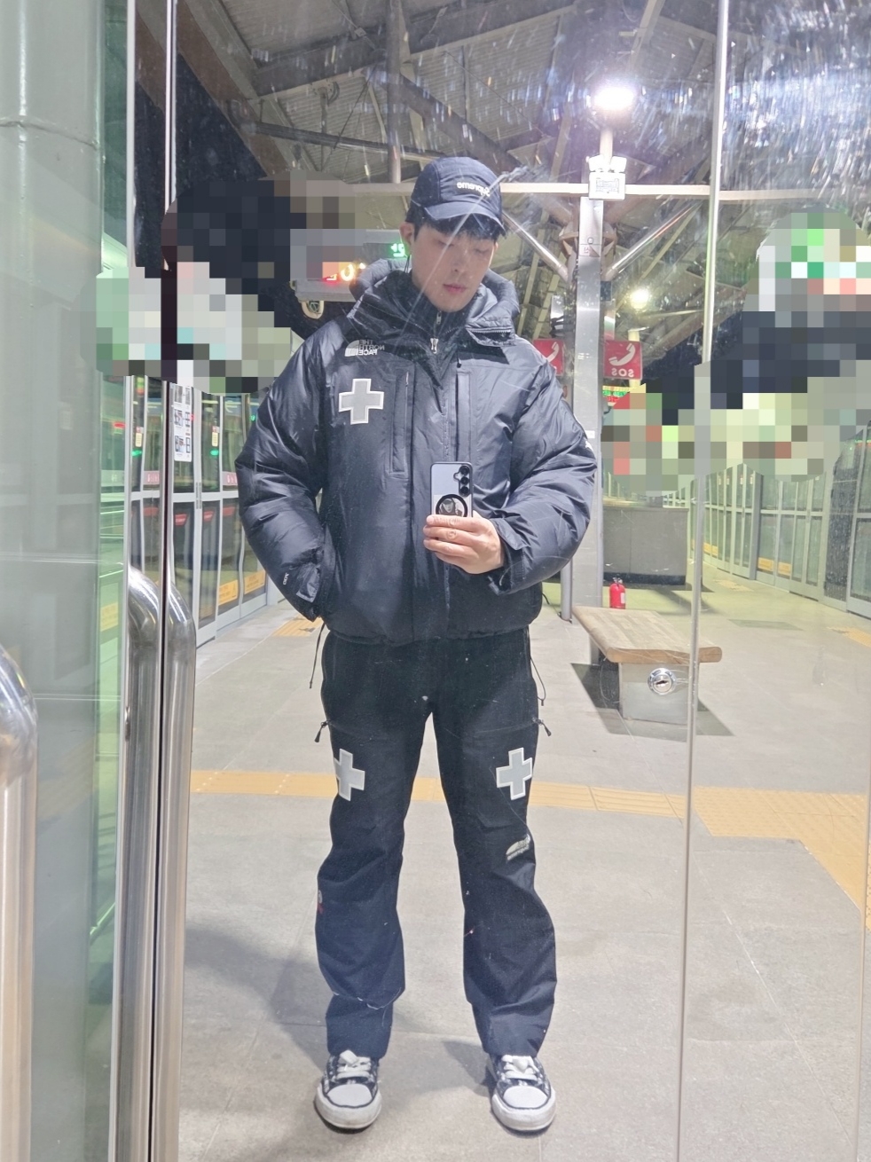 Supreme x The North Face Summit Series Rescue Mountain Pants Black - 22SS 착용 스타일