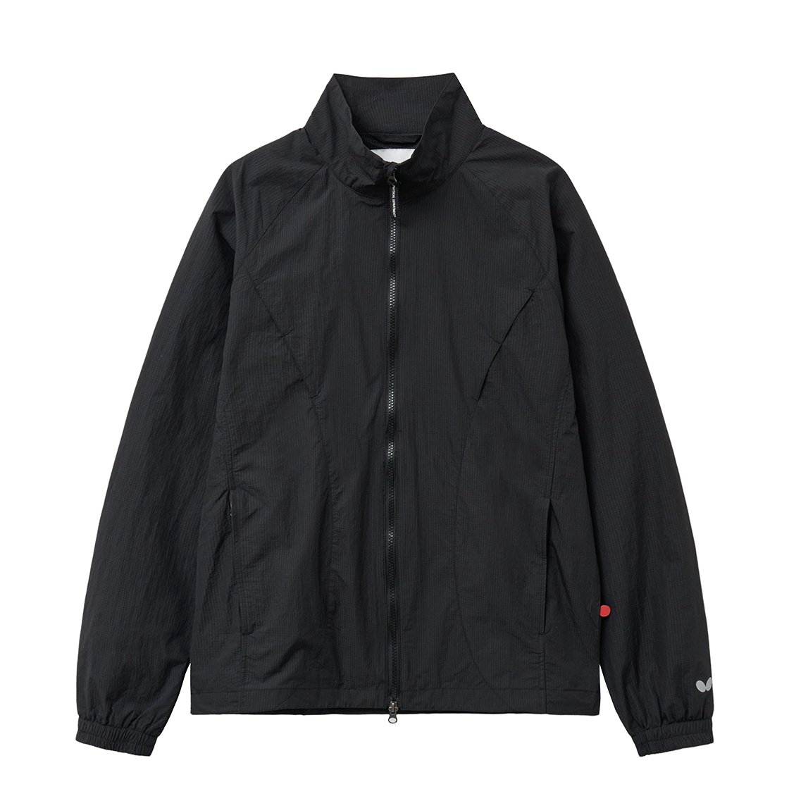 BGS1JK301ABK Butterfly Nylon Ventilation Track Jacket Black