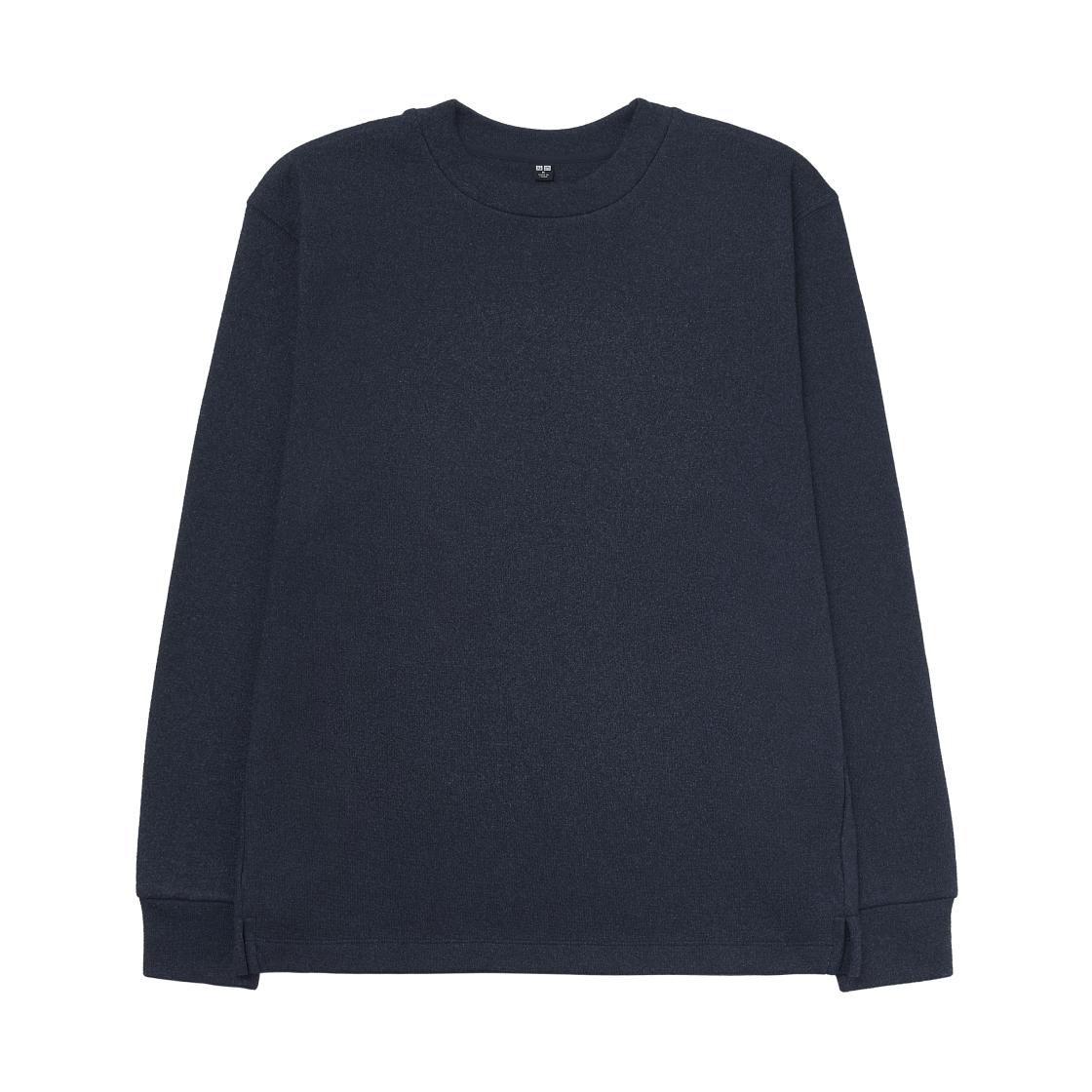 유니클로 소프트 니트 플리스 크루넥 티셔츠 블루 - JP(Uniqlo Soft Knit Fleece Crewneck T-Shirt Blue - JP) - 1