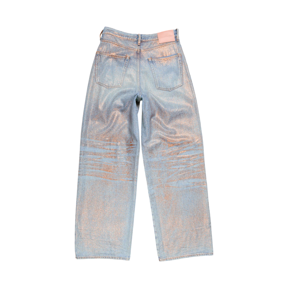 아크네 스튜디오 루즈 글리터 진 1981 로즈 코퍼 라이트 블루(Acne Studios Loose Glitter Jeans 1981 Rose Copper Light Blue) - 2
