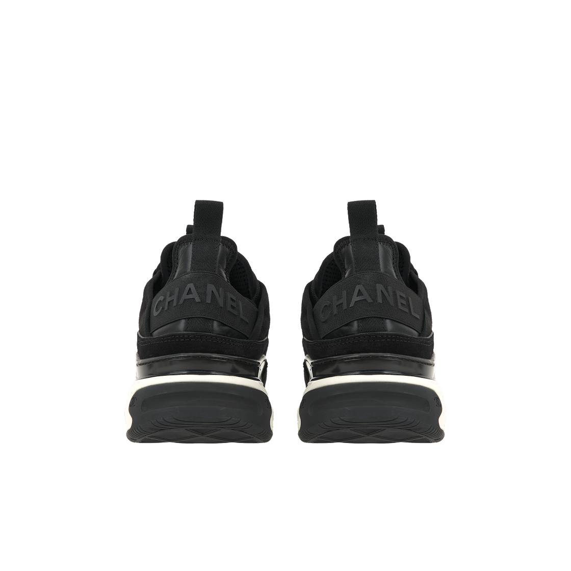 샤넬 믹스드 파이버 스니커즈 스웨이드 카프스킨 & 골드 블랙(Chanel Mixed Fibers Sneakers Suede Calfskin & Gold Black) - 6