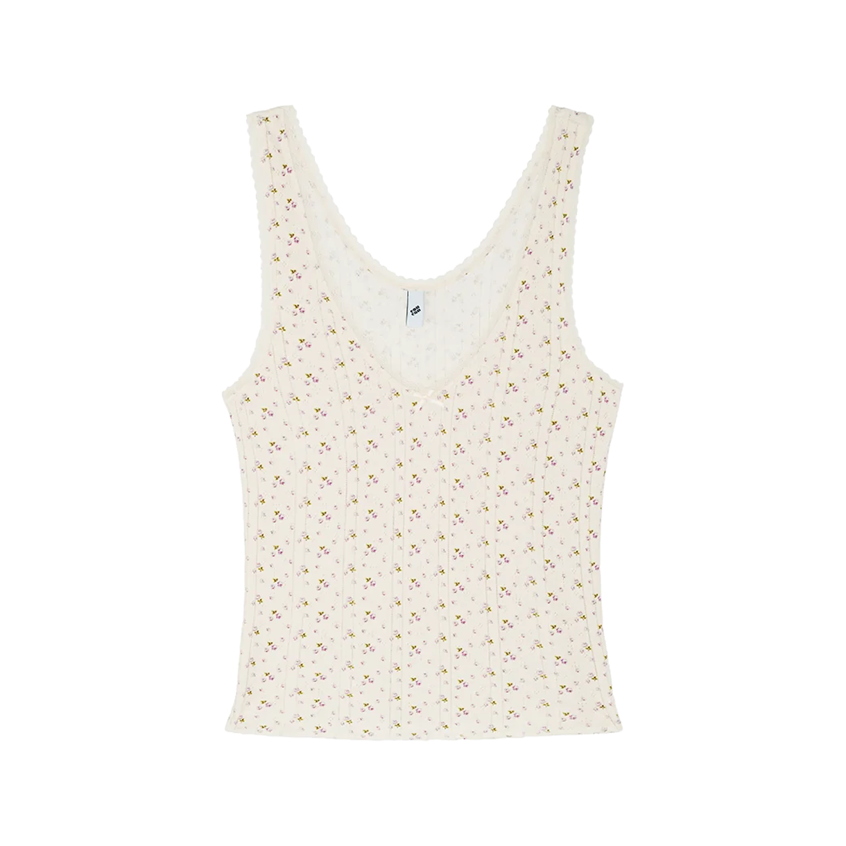 쿠쿠 인티메이트 우먼 더 스쿱 탱크 잉글리시 로즈 - 26SS(Cou Cou Intimates Women The Scoop Tank English Rose - 26SS) - 1