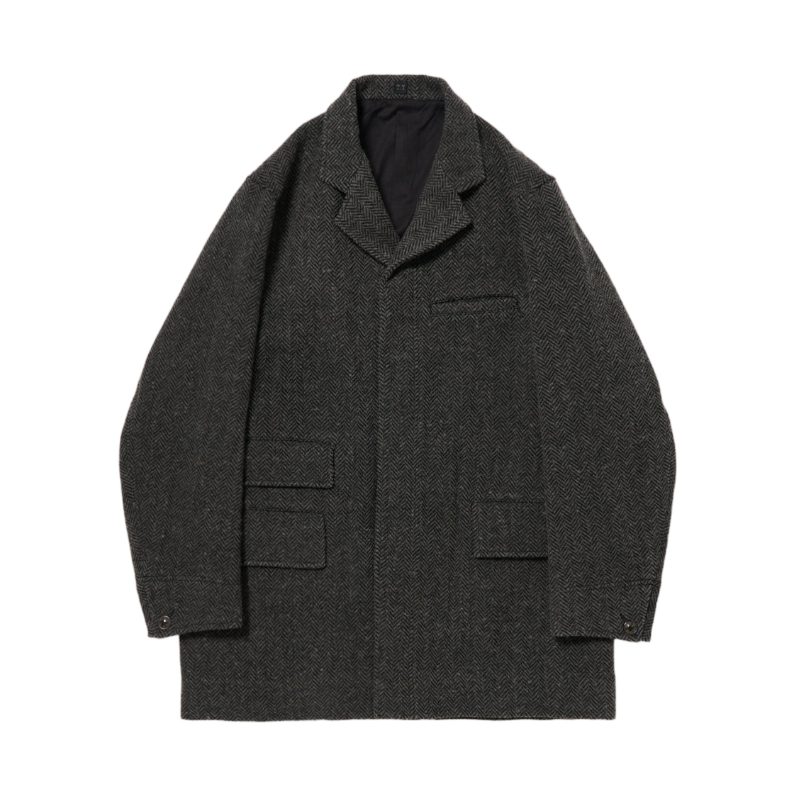 - Taiga Takahashi Lot.405 Atelier Coat Sumi Dyed Black