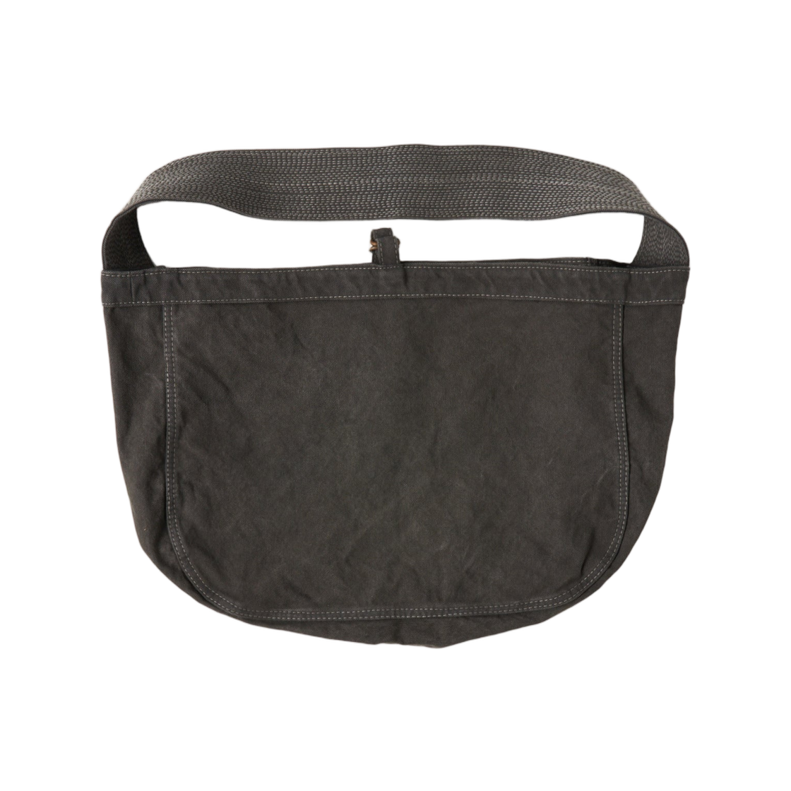 - Taiga Takahashi Lot.004 Newsboy Bag Logwood Dyed Charcoal
