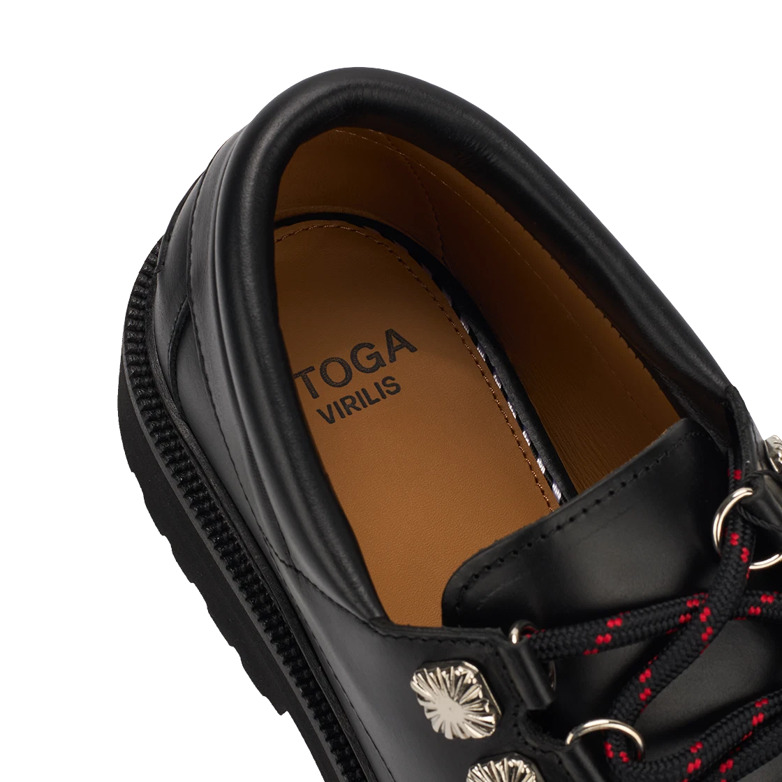 토가 비릴리스 AJ1391 하드 레더 블랙 - 26SS(Toga Virilis AJ1391 Hard Leather Black - 26SS) - 6