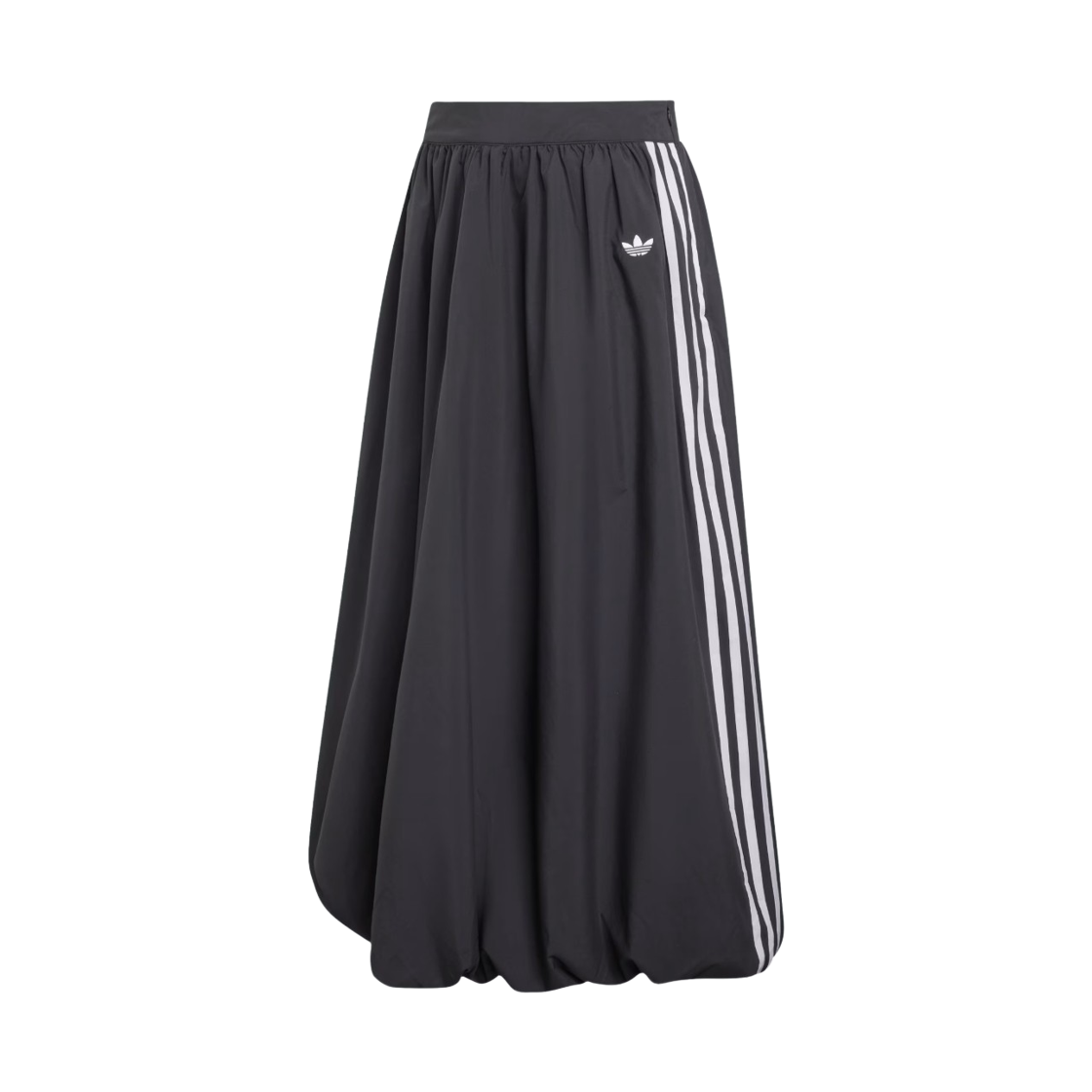 (W) 아디다스 오리지널스 벌룬 롱 스커트 블랙 - KR 사이즈((W) Adidas Originals Balloon Long Skirt Black - KR Sizing)