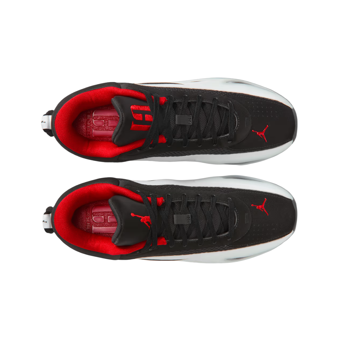 (W) 조던 헤어 시리즈 2 PF 블랙 유니버시티 레드((W) Jordan Heir Series 2 PF Black University Red) - 2