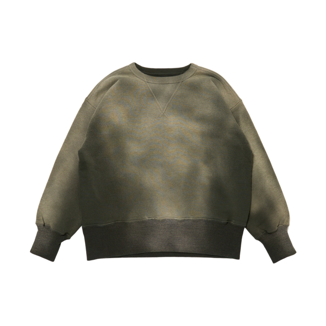 - Taiga Takahashi Lot.603 Sweat Shirt Bleached Deep Green