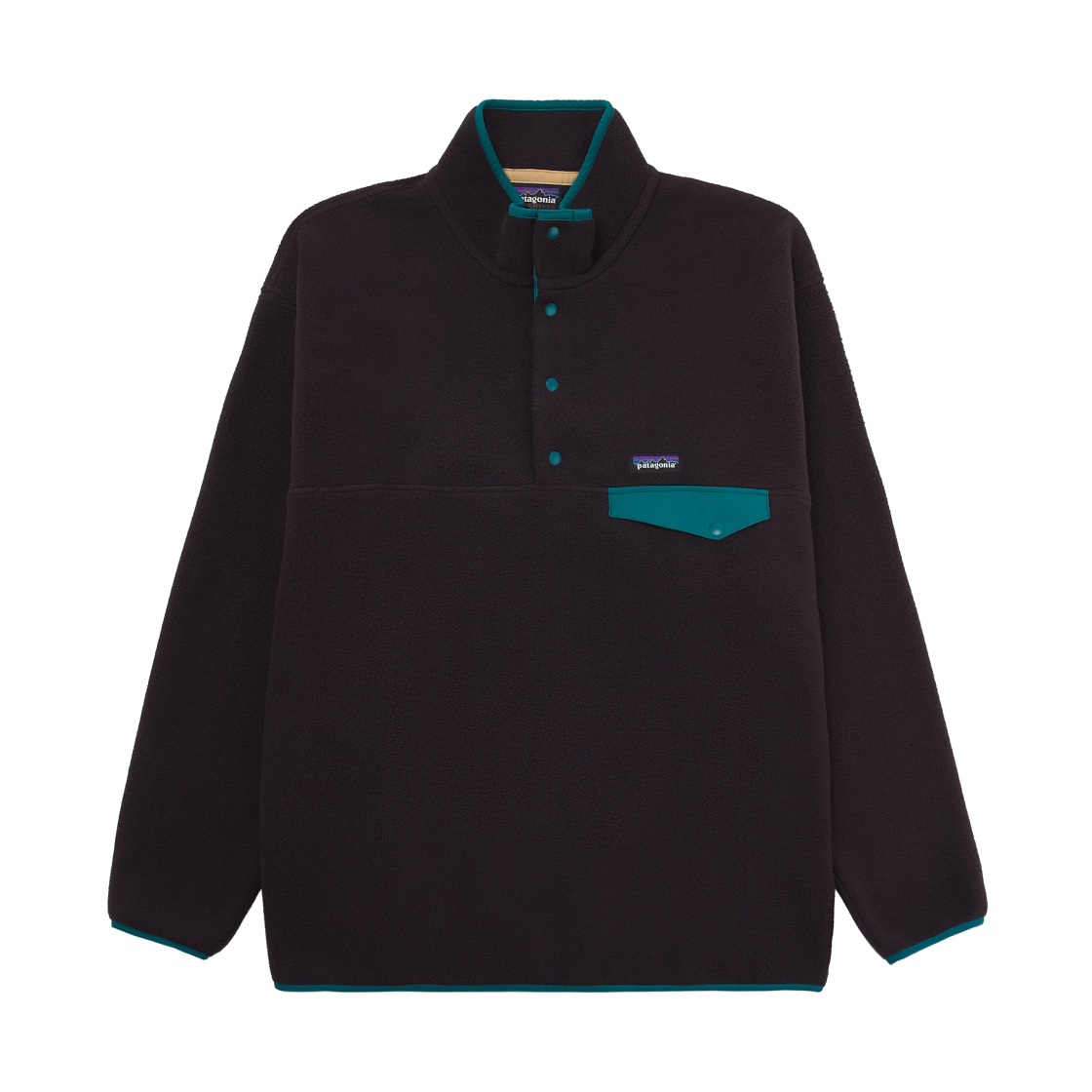 25450 Patagonia Synchilla Snap-T Fleece Pullover Obsidian Plum