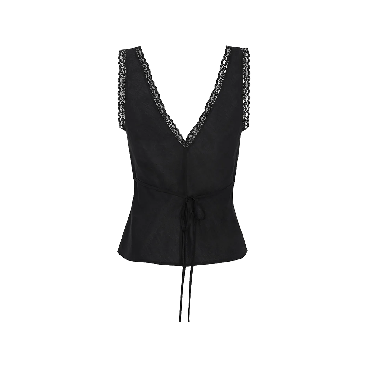 쿠쿠 인티메이트 우먼 더 아이리스 탱크 블랙 - 26SS(Cou Cou Intimates Women The Iris Tank Black - 26SS) - 2