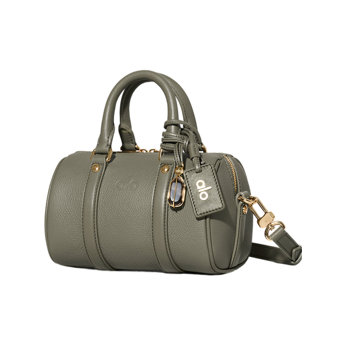 알로 요가 미니 보이지 올리브 트리 레더(Alo Yoga Mini Voyage Olive Tree Leather) - 2
