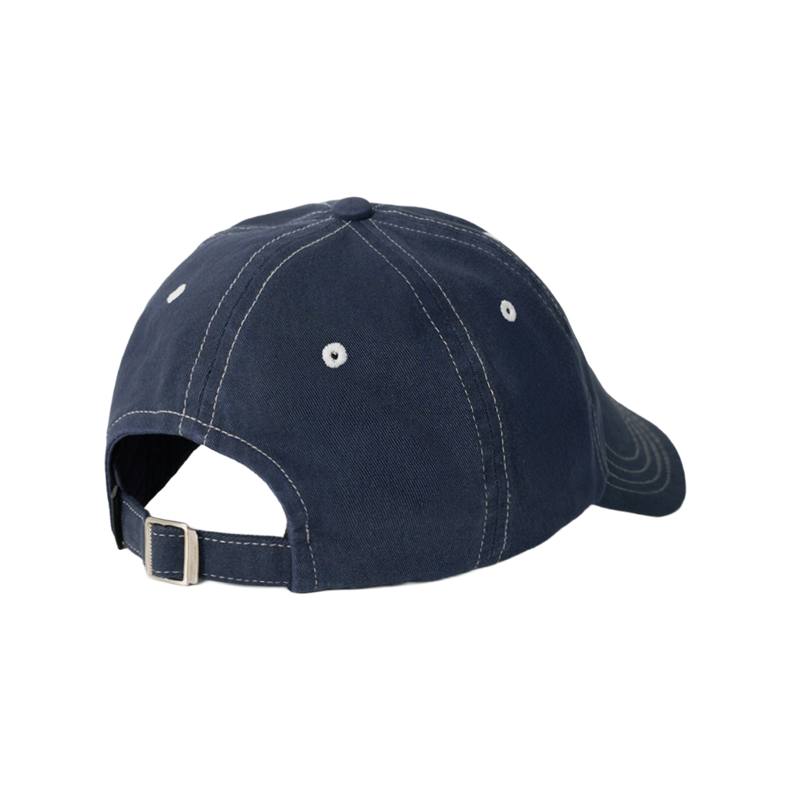 세터 콘트라스트 컬러 스티치 다이드 볼캡 네이비(SATUR Contrast Color Stitch Dyed Ball Cap Navy) - 2