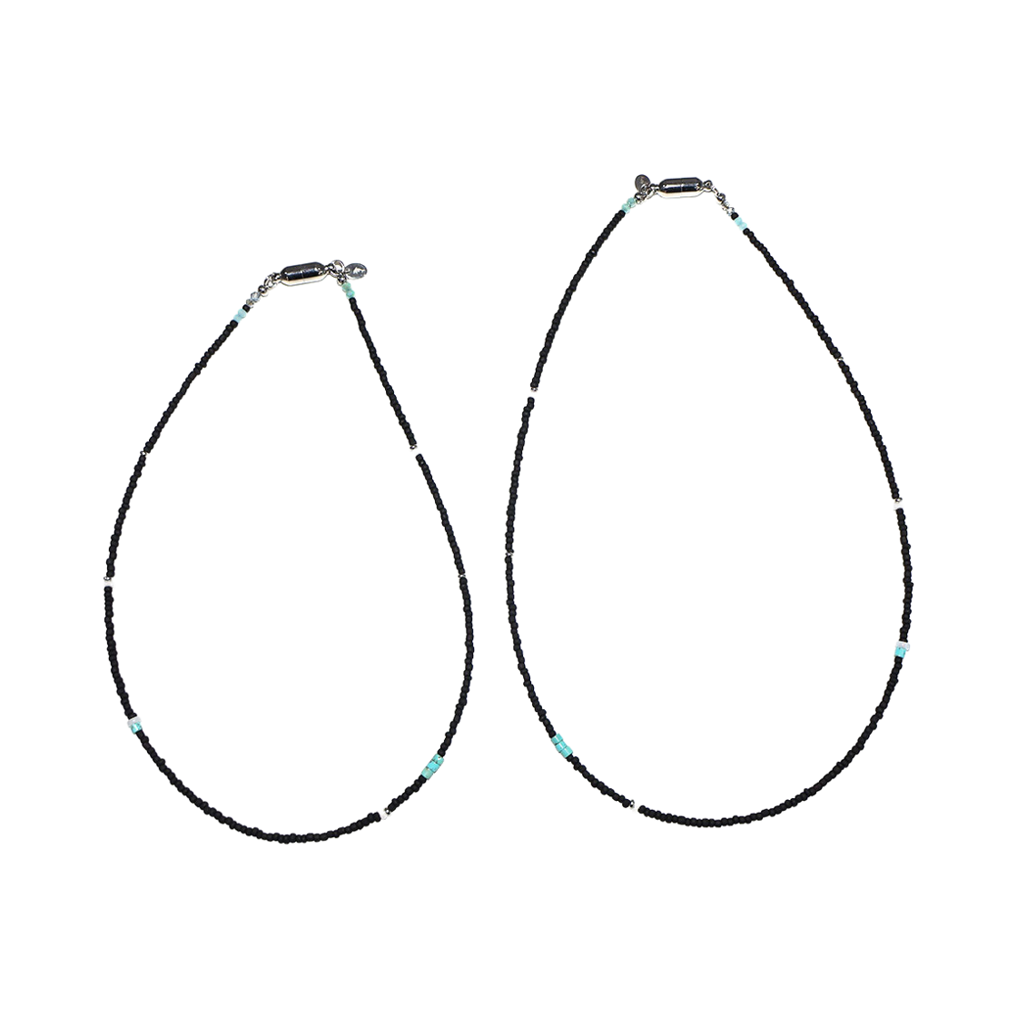 니로 세렌디피티 로니 비즈 네클리스 #139 블랙(NiRO.SERENDiPiTY Ronii Beads Necklace #139 Black)